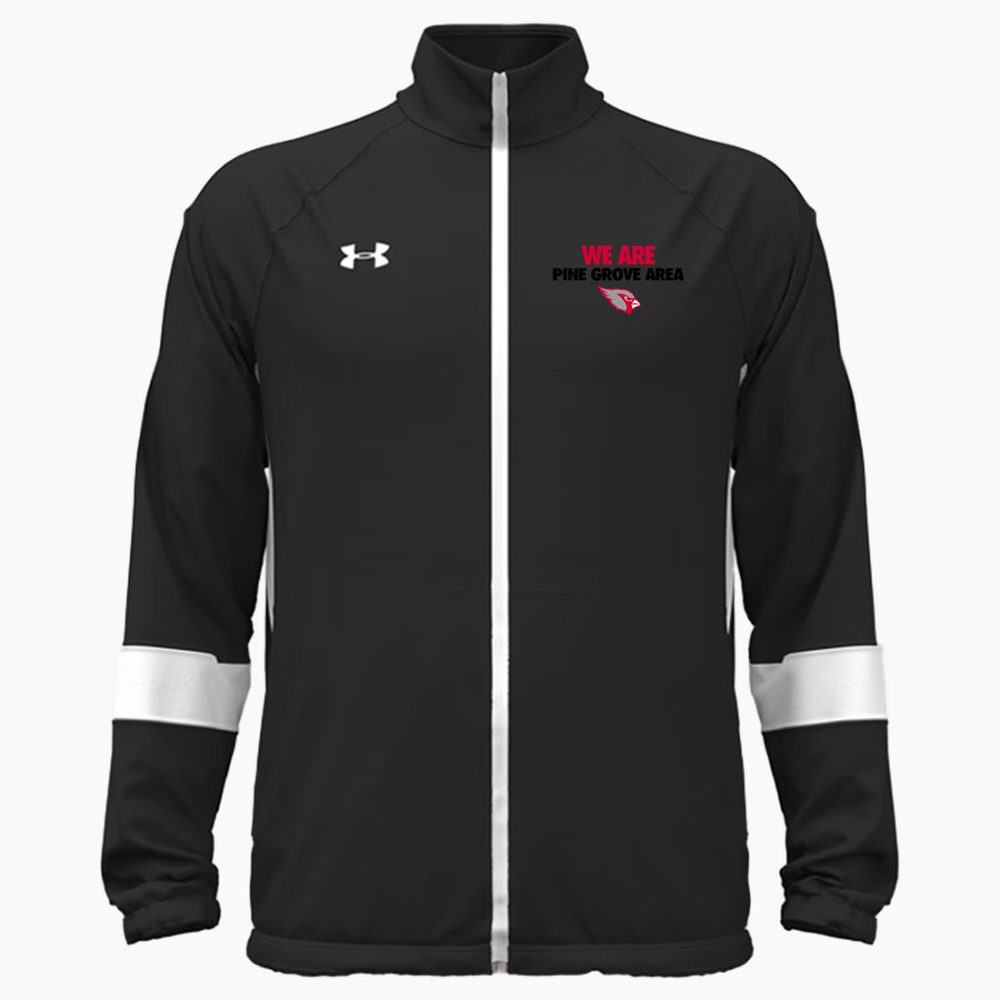 Pine Grove Area Cardinals <span class="pdp-name-mascot">Pine Grove Area Cardinals</span> UA Men's Team Knit Full-Zip