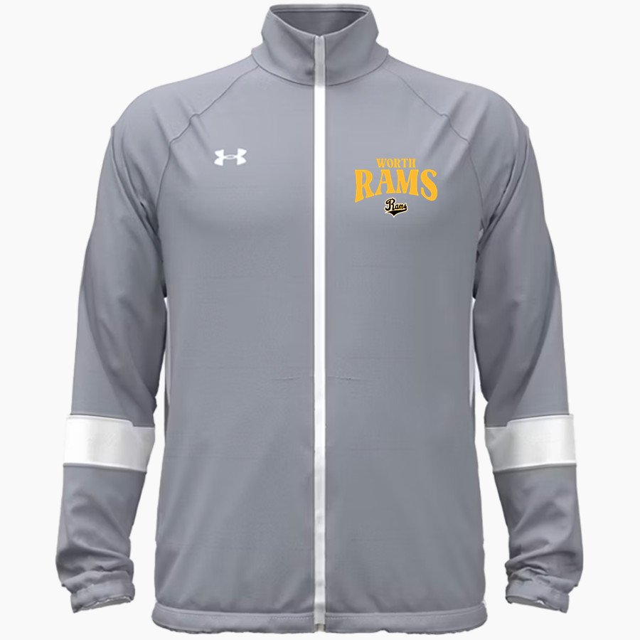 Worth Rams <span class="pdp-name-mascot">Worth Rams</span> UA Men's Team Knit Full-Zip