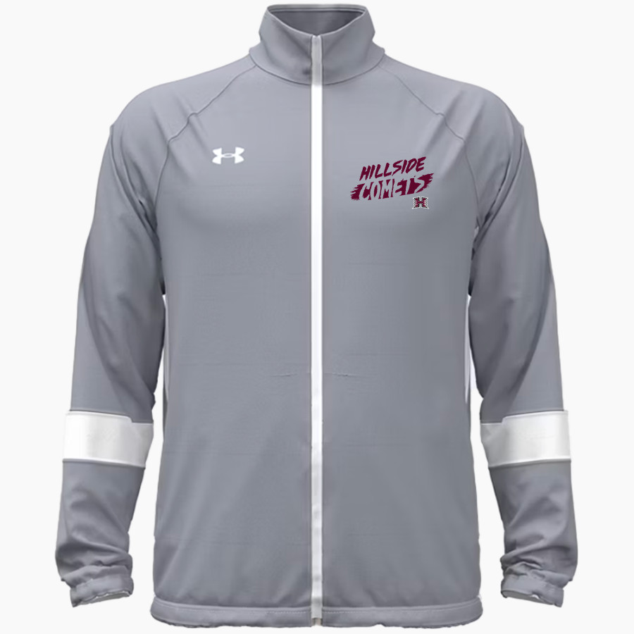 HILLSIDE HIGH SCHOOL COMETS <span class="pdp-name-mascot">HILLSIDE COMETS</span> UA Men's Team Knit Full-Zip
