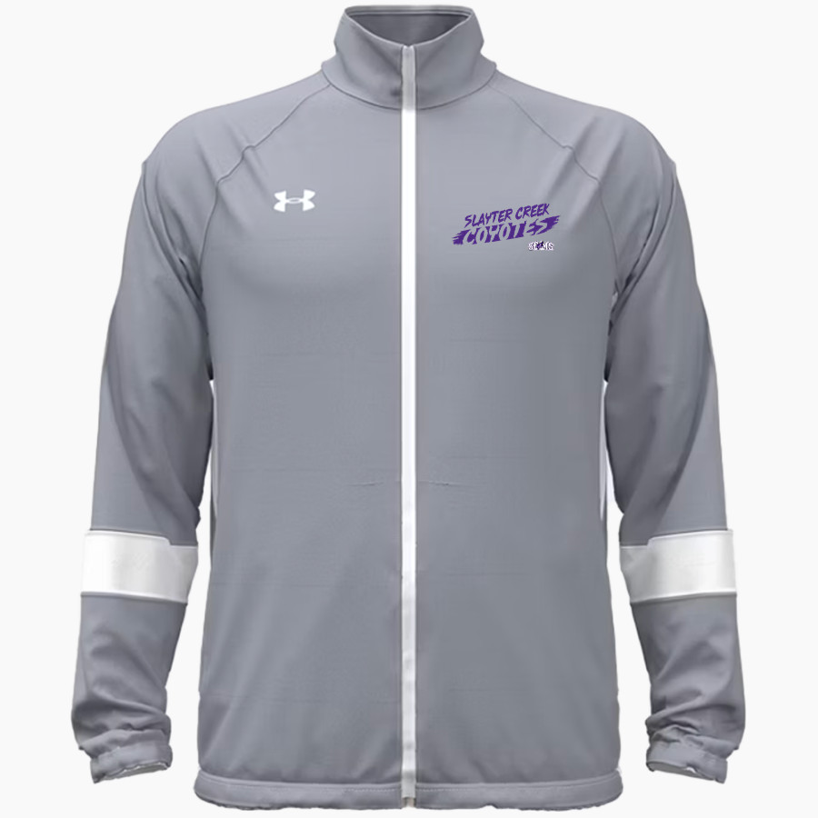 Slayter Creek Coyotes <span class="pdp-name-mascot">Slayter Creek Middle School Coyotes</span> UA Men's Team Knit Full-Zip