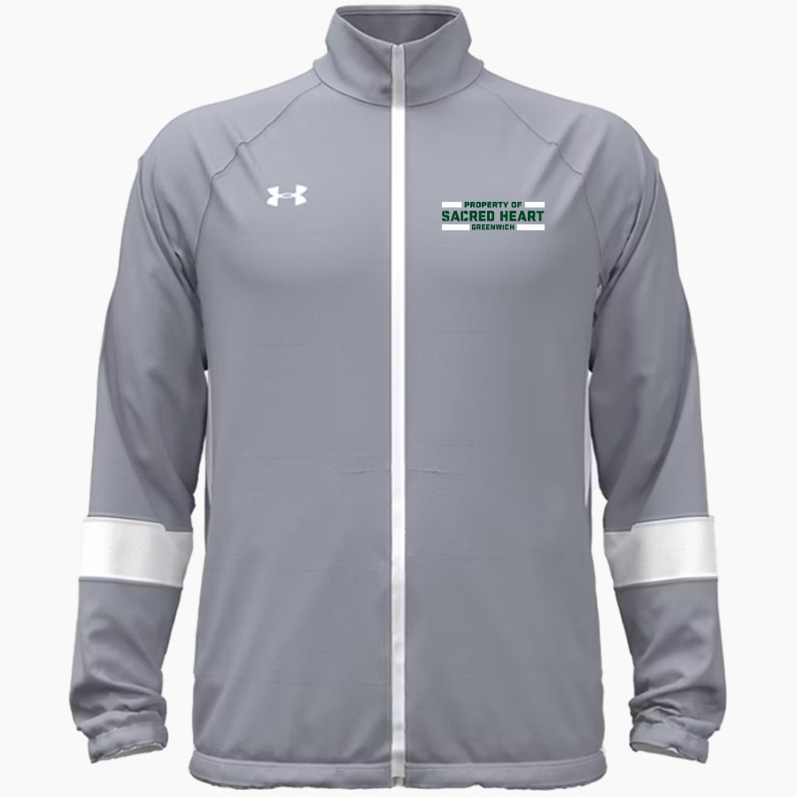 Sacred Heart Greenwich <span class="pdp-name-mascot">Sacred Heart Tigers</span> UA Men's Team Knit Full-Zip