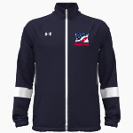 MacArthur Generals <span class="pdp-name-mascot">MACARTHUR HIGH SCHOOL Generals</span> UA Men's Team Knit Full-Zip Front Thumbnail