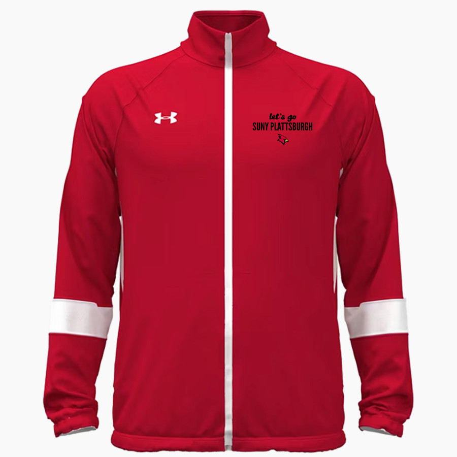 Suny Plattsburgh Cardinals <span class="pdp-name-mascot">Suny Plattsburgh Cardinals</span> UA Men's Team Knit Full-Zip