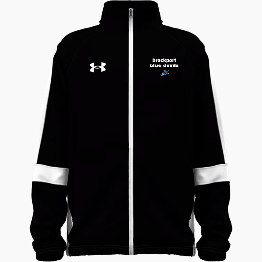 BROCKPORT BLUE DEVILS The Official Online Store <span class="pdp-name-mascot">BROCKPORT BLUE DEVILS</span> UA Youth Team Knit Full-Zip