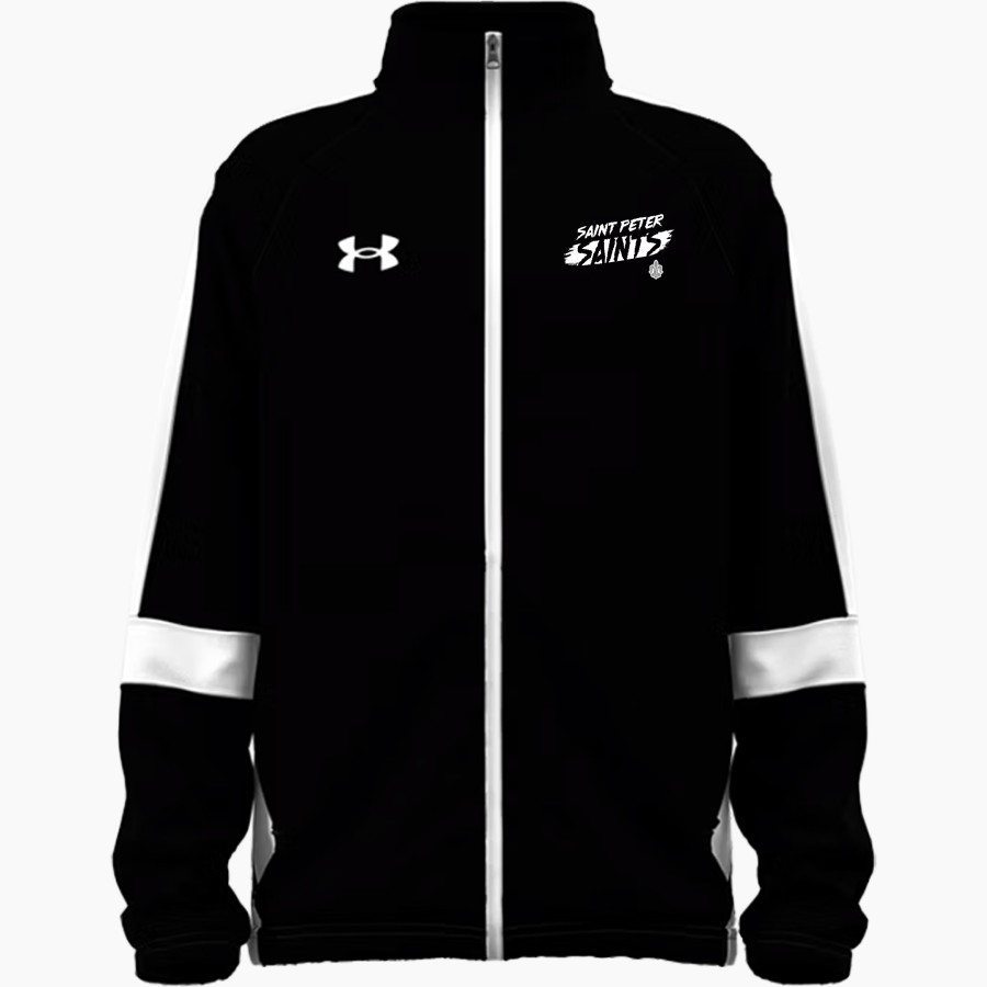 Saint Peter High School SAINTS ONLINE STORE <span class="pdp-name-mascot">Saint Peter Saints</span> UA Youth Team Knit Full-Zip