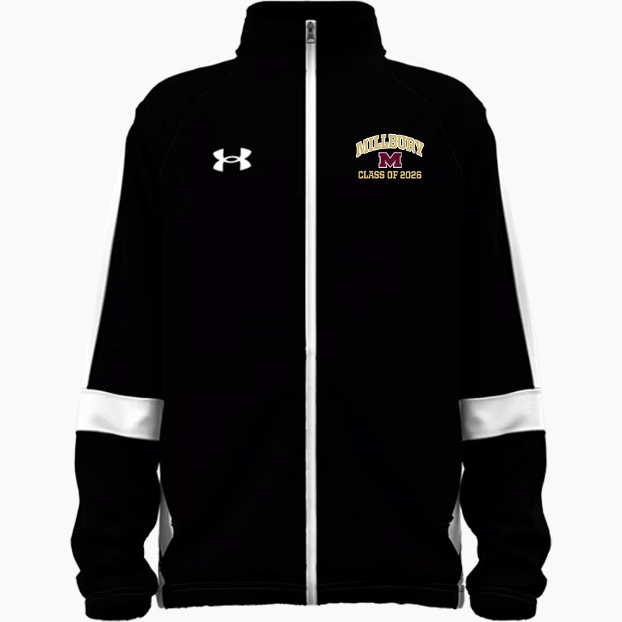 MILLBURY SR HIGH SCHOOL WOOLIES <span class="pdp-name-mascot">MILLBURY MEMORIAL WOOLIES</span> UA Youth Team Knit Full-Zip