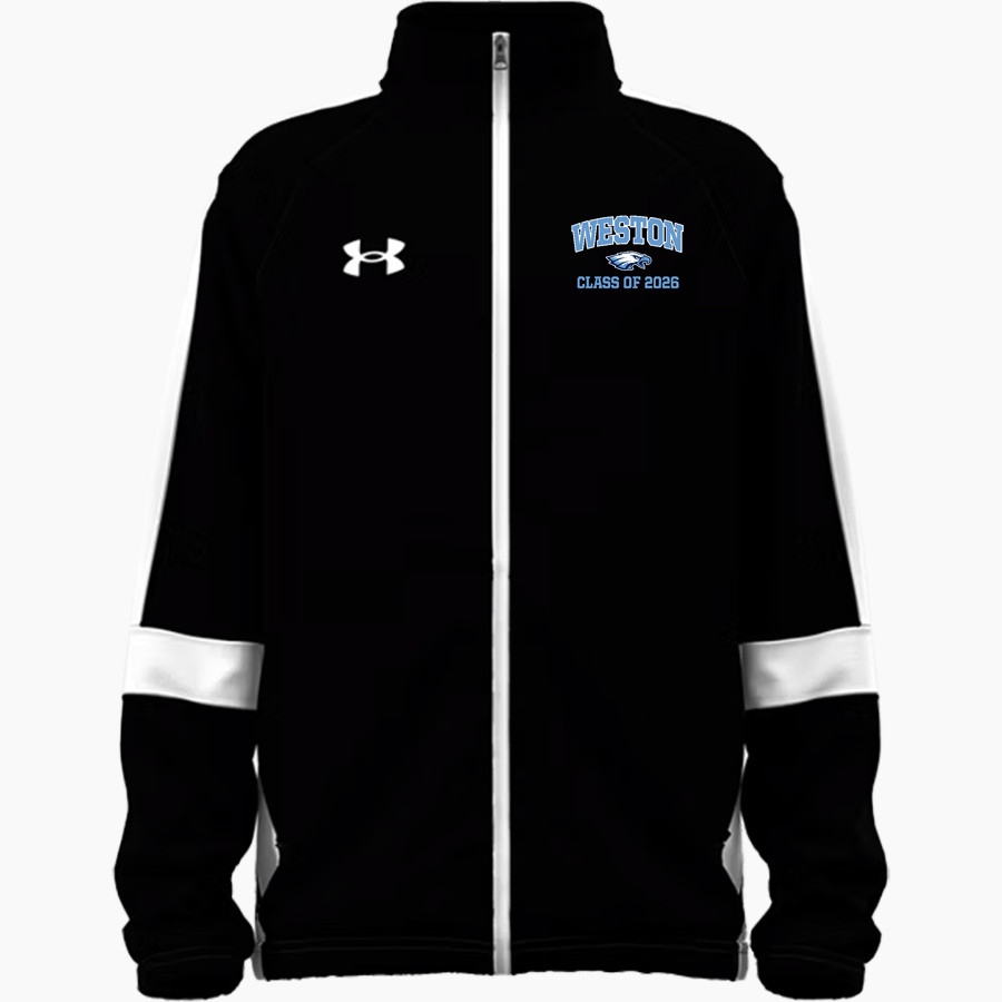 WESTON HIGH SCHOOL SILVER EAGLES <span class="pdp-name-mascot">WESTON SILVER EAGLES</span> UA Youth Team Knit Full-Zip