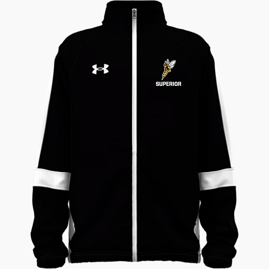 Superior Yellowjackets <span class="pdp-name-mascot">UW Superior Yellowjackets</span> UA Youth Team Knit Full-Zip