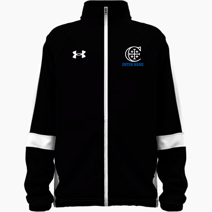 Christendom College Online Store <span class="pdp-name-mascot">Christendom College Crusaders</span> UA Youth Team Knit Full-Zip