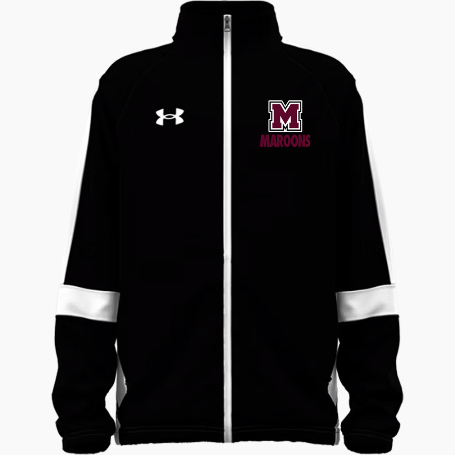 MENOMINEE HIGH SCHOOL MAROONS <span class="pdp-name-mascot">MENOMINEE MAROONS</span> UA Youth Team Knit Full-Zip
