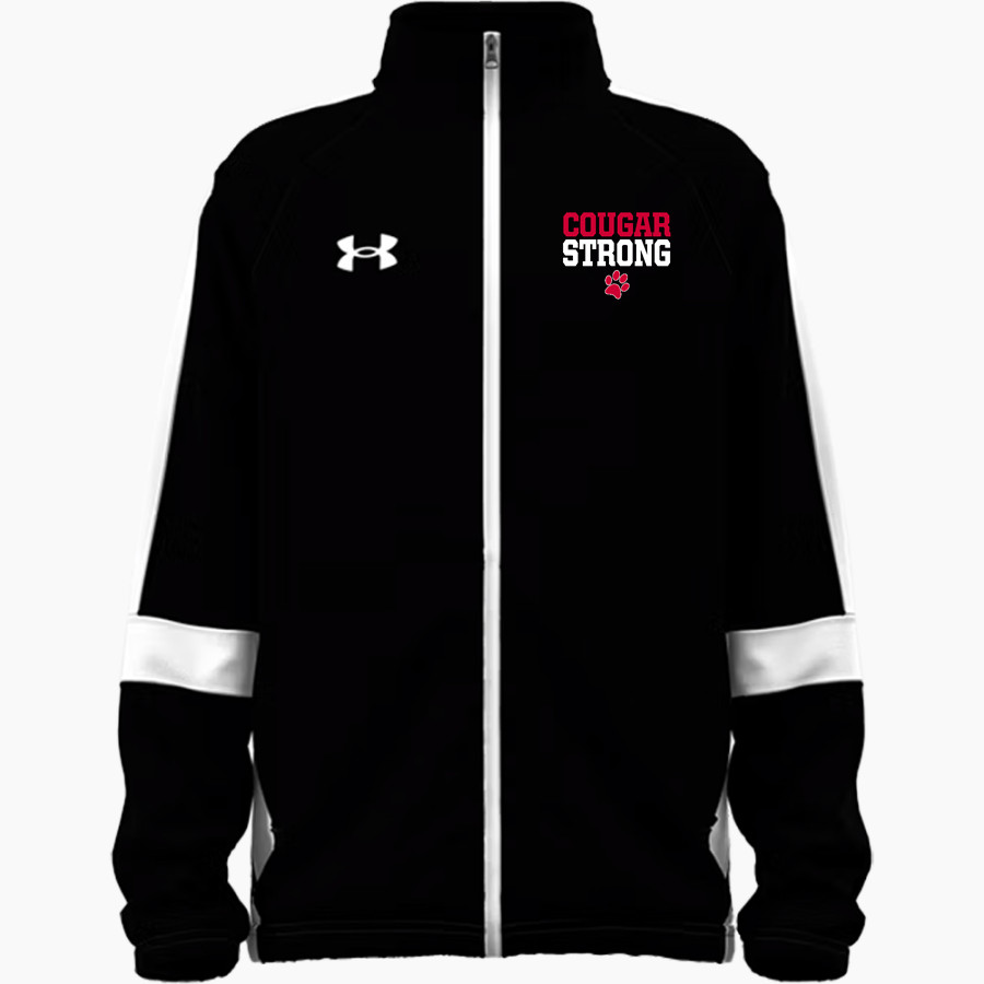 CROW HIGH SCHOOL Cougars Online Store UA Youth Team Knit Full-Zip