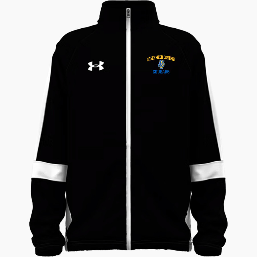 Greenfield Central Cougars Online Store <span class="pdp-name-mascot">Greenfield-Central Cougars</span> UA Youth Team Knit Full-Zip