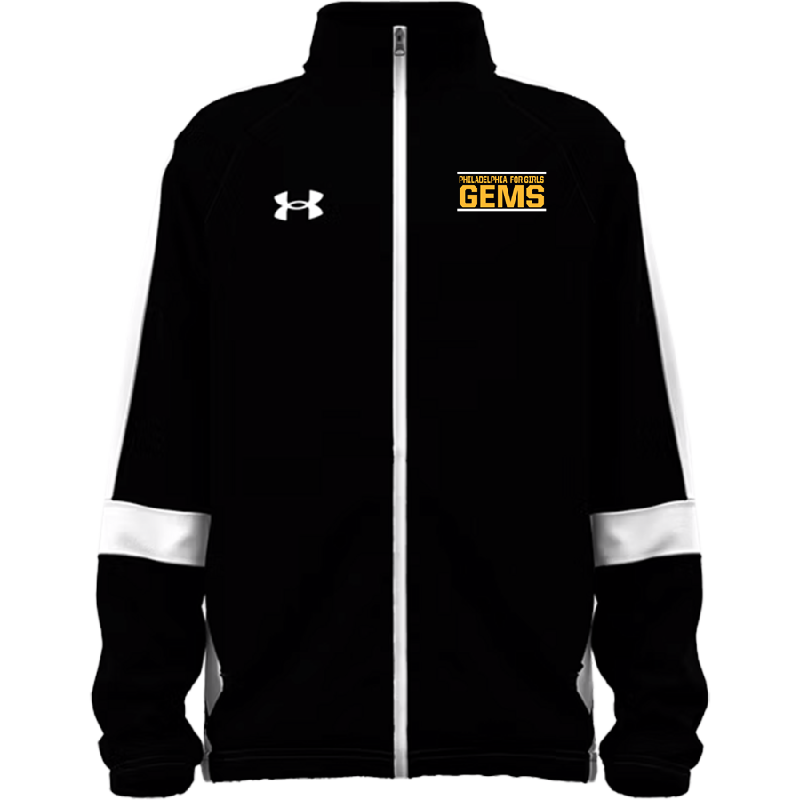 Philadelphia For Girls Gems <span class="pdp-name-mascot">Philadelphia For Girls Gems</span> UA Youth Team Knit Full-Zip