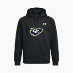 Grant County Braves The Official Online Store <span class="pdp-name-mascot">Grant County Braves</span> UA Mens Armour Fleece Pro Hoodie Front Thumbnail