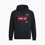 Boiling Springs Middle School bulldogs offical sideline store UA Men's Armour Fleece Pro Hoodie Front Thumbnail