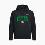 GREATER HOULTON CHRISTIAN ACADEMY <span class="pdp-name-mascot">GREATER HOULTON CHRISTIAN ACAD EAGLES</span> UA Mens Armour Fleece Pro Hoodie Front Thumbnail