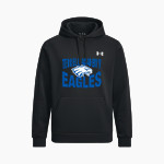 TERRELL ACADEMY EAGLES <span class="pdp-name-mascot">TERRELL ACADEMY EAGLES</span> UA Mens Armour Fleece Pro Hoodie Front Thumbnail