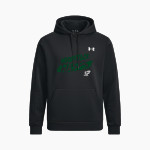 WOODSTOCK UNION HIGH SCHOOL WASPS <span class="pdp-name-mascot">WOODSTOCK WASPS</span> UA Mens Armour Fleece Pro Hoodie Front Thumbnail