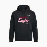 Jupiter Christian Eagles <span class="pdp-name-mascot">Jupiter Eagles</span> UA Men's Armour Fleece Pro Hoodie Front Thumbnail