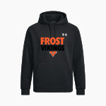 Frost Vikings <span class="pdp-name-mascot">Frost Vikings</span> UA Men's Armour Fleece Pro Hoodie Front Thumbnail