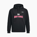 AURORA HIGH SCHOOL HOUN DAWGS <span class="pdp-name-mascot">AURORA HOUN DAWGS</span> UA Mens Armour Fleece Pro Hoodie Front Thumbnail