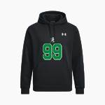 EVERGREEN PARK HIGH SCHOOL MUSTANGS <span class="pdp-name-mascot">EVERGREEN PARK MUSTANGS</span> UA Mens Armour Fleece Pro Hoodie Front Thumbnail