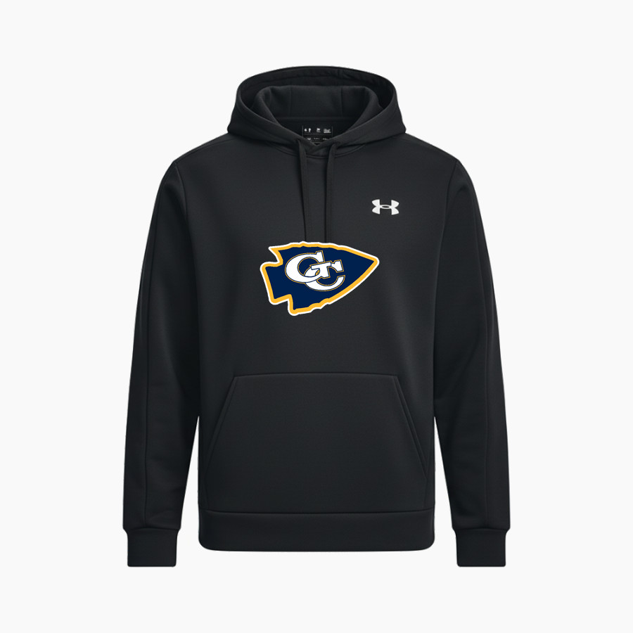Grant County Braves The Official Online Store <span class="pdp-name-mascot">Grant County Braves</span> UA Mens Armour Fleece Pro Hoodie