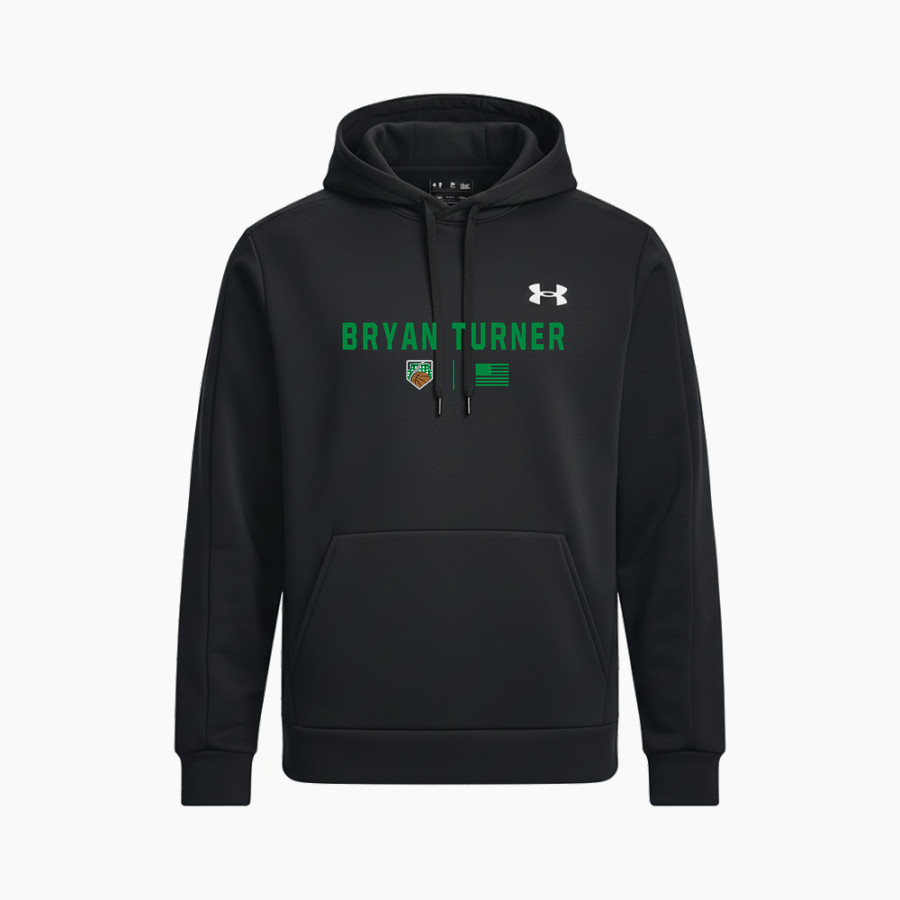 BRYAN TURNER BASKETBALL ACADEMY <span class="pdp-name-mascot">BRYAN TURNER BASKETBALL ACADEMY</span> UA Mens Armour Fleece Pro Hoodie