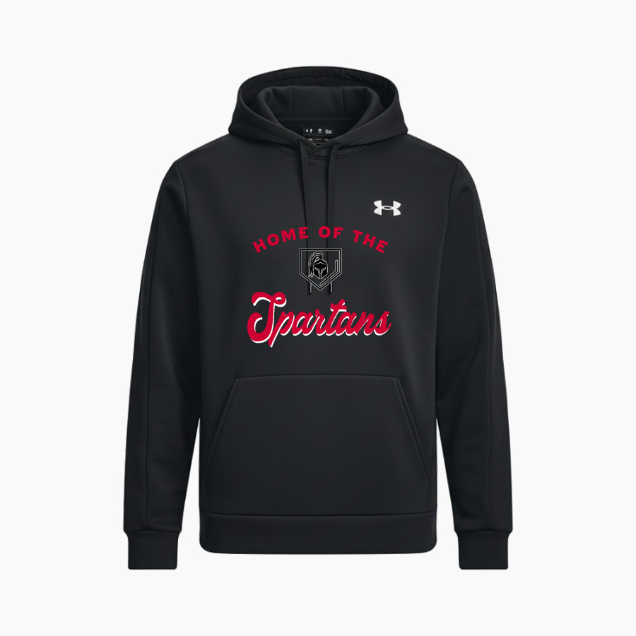Somers Softball Spartans UA Men's Armour Fleece Pro Hoodie