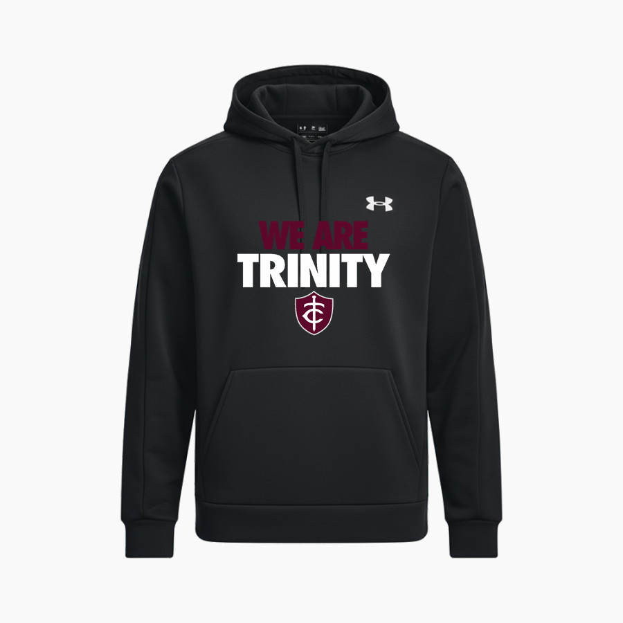 Trinity Warriors <span class="pdp-name-mascot">Trinity Christian Warriors</span> UA Mens Armour Fleece Pro Hoodie