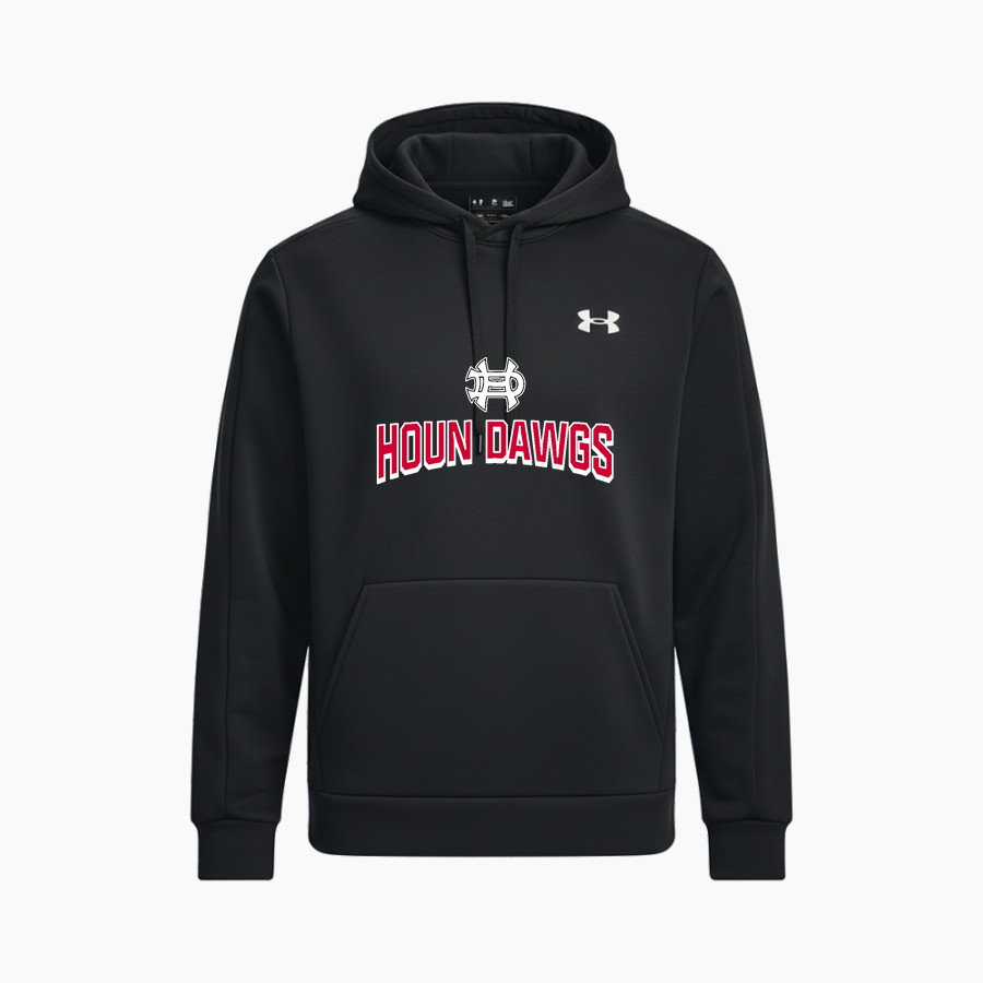 AURORA HIGH SCHOOL HOUN DAWGS <span class="pdp-name-mascot">AURORA HOUN DAWGS</span> UA Mens Armour Fleece Pro Hoodie