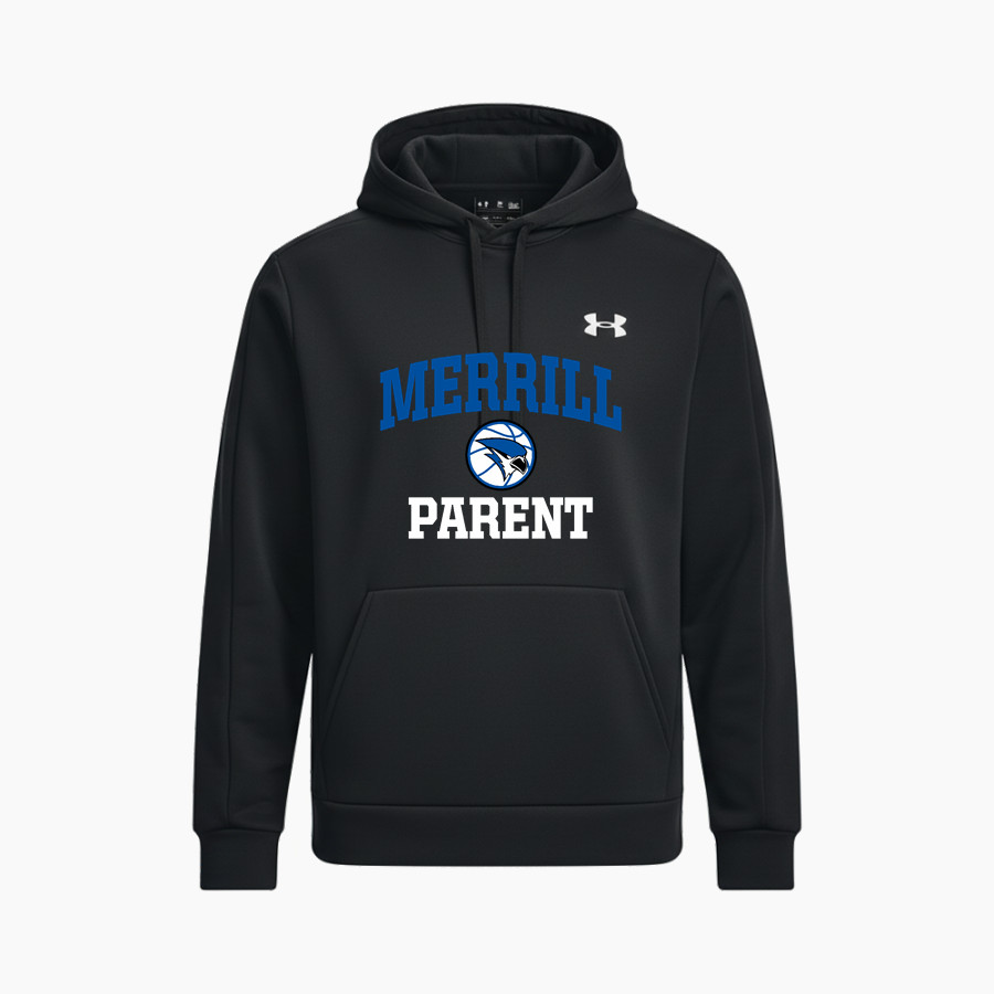 Merrill Bluejays <span class="pdp-name-mascot">Merrill Bluejays</span> UA Mens Armour Fleece Pro Hoodie