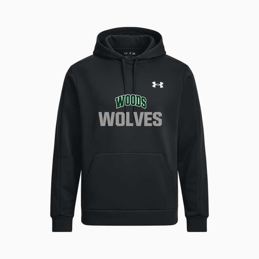 Woods Charter Wolves UA Men's Armour Fleece Pro Hoodie