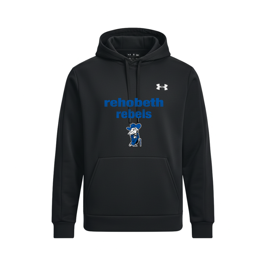 REHOBETH HIGH SCHOOL REBELS <span class="pdp-name-mascot">REHOBETH REBELS</span> UA Mens Armour Fleece Pro Hoodie