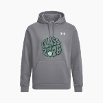 Notre Dame Irish <span class="pdp-name-mascot">Notre Dame Irish</span> UA Men's Armour Fleece Pro Hoodie Front Thumbnail