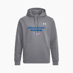 MIDLAND CHRISTIAN SCHOOL MUSTANGS <span class="pdp-name-mascot">MIDLAND MUSTANGS</span> UA Mens Armour Fleece Pro Hoodie Front Thumbnail