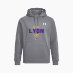 LYON COUNTY HIGH SCHOOL LYONS UA Men's Armour Fleece Pro Hoodie Front Thumbnail