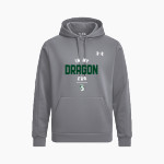 Delphian Dragons UA Men's Armour Fleece Pro Hoodie Front Thumbnail