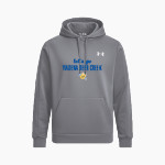 WADENA DEER CREEK HIGH SCHOOL WOLVERINES UA Men's Armour Fleece Pro Hoodie Front Thumbnail