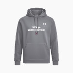 Nashville Classical Charter School West UA Men's Armour Fleece Pro Hoodie Front Thumbnail
