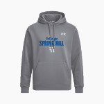 Spring Hill Panthers <span class="pdp-name-mascot">Spring Hill Panthers</span> UA Mens Armour Fleece Pro Hoodie Front Thumbnail