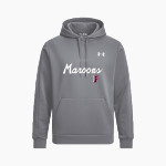 PERRY HIGH SCHOOL MAROONS UA Men's Armour Fleece Pro Hoodie Front Thumbnail