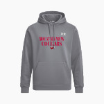 Mountain View Cougars UA Men's Armour Fleece Pro Hoodie Front Thumbnail