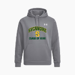 SYCAMORE HIGH SCHOOL AVIATORS <span class="pdp-name-mascot">SYCAMORE AVIATORS</span> UA Mens Armour Fleece Pro Hoodie Front Thumbnail