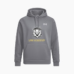 Link Lions <span class="pdp-name-mascot">Link Year Prep School Lions</span> UA Mens Armour Fleece Pro Hoodie Front Thumbnail