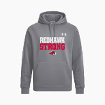 Benedictine University Mesa Redhawks <span class="pdp-name-mascot">Benedictine University Redhawks</span> UA Mens Armour Fleece Pro Hoodie Front Thumbnail