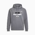 Salt Fork Storm <span class="pdp-name-mascot">Salt Fork Storm</span> UA Mens Armour Fleece Pro Hoodie Front Thumbnail