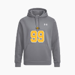 Premier Pitching Performance <span class="pdp-name-mascot">Premier Pitching And Performance Baseball</span> UA Mens Armour Fleece Pro Hoodie Front Thumbnail
