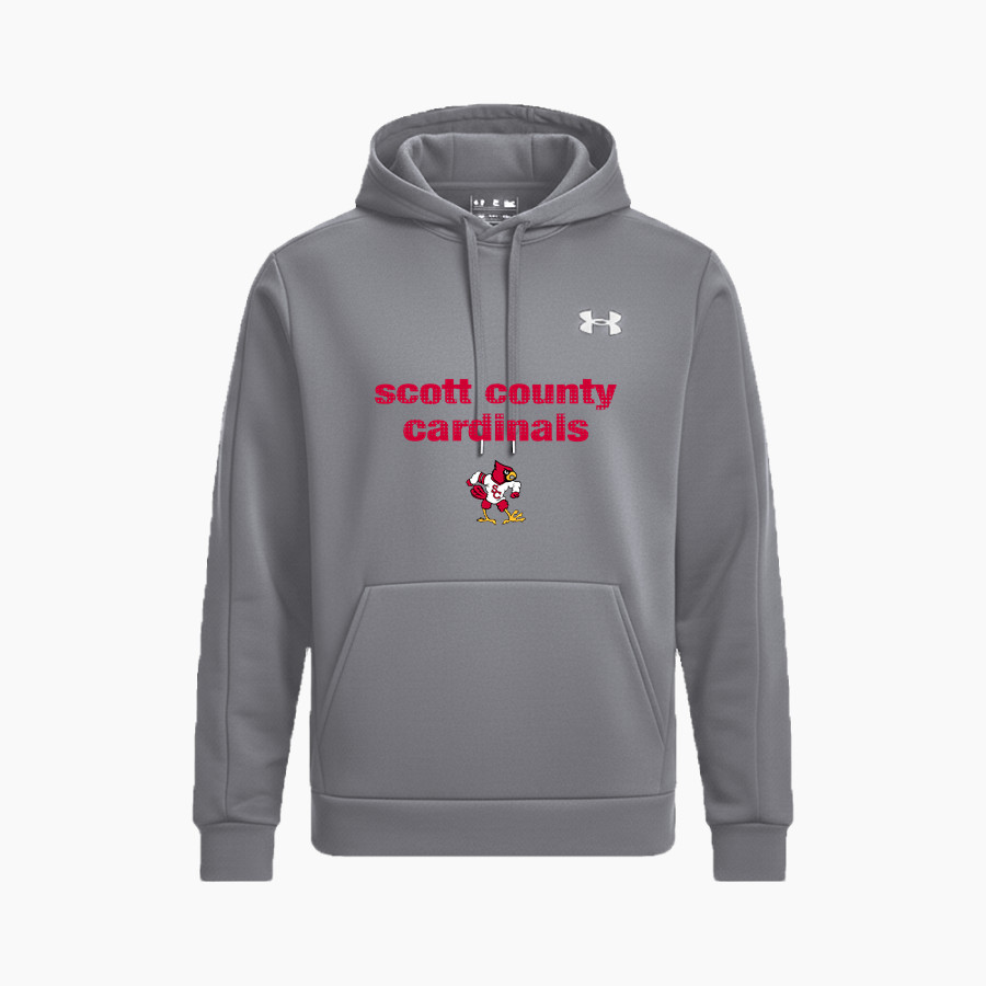 Scott County Cardinals <span class="pdp-name-mascot">Scott County Cardinals</span> UA Men's Armour Fleece Pro Hoodie