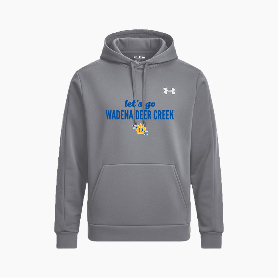 WADENA DEER CREEK HIGH SCHOOL WOLVERINES UA Men's Armour Fleece Pro Hoodie